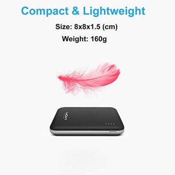 MOXNICE Portable Charger - Compact 10000mAh Power Bank