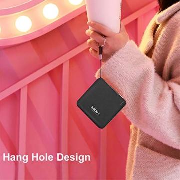 MOXNICE Portable Charger - Compact 10000mAh Power Bank