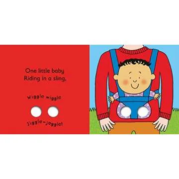 Little Baby's Playtime Finger Wiggle Book: Interactive Fun for Your Baby