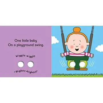 Little Baby's Playtime Finger Wiggle Book for Early Learning