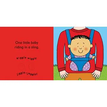 Little Baby's Playtime Finger Wiggle Book for Early Learning