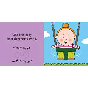 Little Baby's Playtime Finger Wiggle Book for Early Learning