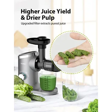 Aeitto Slow Masticating Juicer Triple Modes Quiet Motor