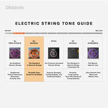 D'Addario Guitar Strings - XL Nickel Electric Guitar Strings - EXL140-3D - Perfect Intonation, Consistent Feel, Reliable Durability - For 6 String Guitars - 10-52 Light Top/Heavy Bottom, 3-Pack