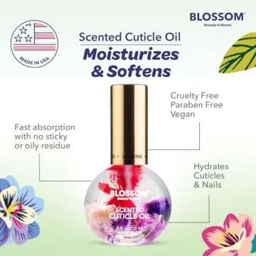 Hydrating Blossom Cuticle Oil with Real Flowers