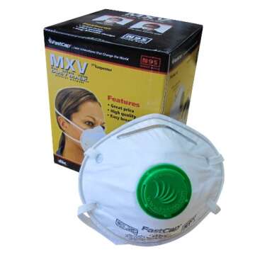 FASTCAP MXV Dust Masks - Comfortable & Durable Protection