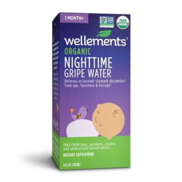 Organic Nighttime Gripe Water for Baby Gas & Colic Relief