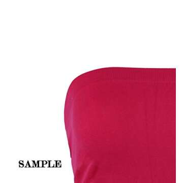 PRO FIT Women's Strapless Seamless Bandeau Bra Multi Pack