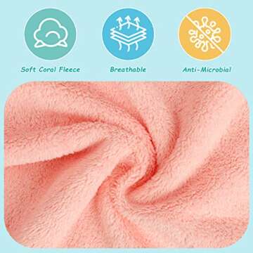 HOMEXCEL Baby Washcloths - 24 Pack Soft and Absorbent