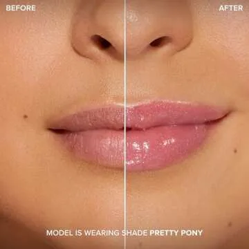 Too Faced Lip Injection Power Plumping Lip Gloss | Vitamin A + E, Vegan + Cruelty Free, 0.22 Fl Oz, Pretty Pony