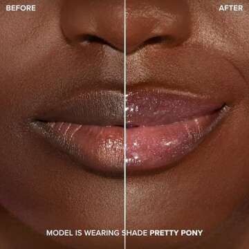 Too Faced Lip Injection Power Plumping Lip Gloss | Vitamin A + E, Vegan + Cruelty Free, 0.22 Fl Oz, Pretty Pony