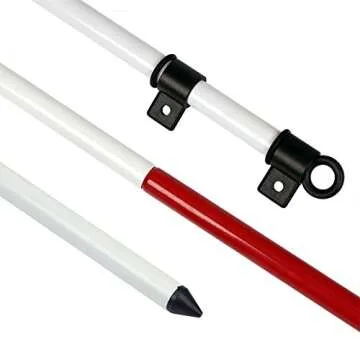 KINGTOP 6ft Portable Golf Flagstick for Backyard Fun