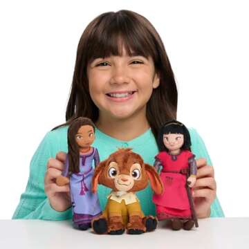 Disney Wish Talking Plush Asha - Interactive Kids Toy