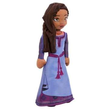 Disney Wish Talking Plush Asha - Interactive Kids Toy
