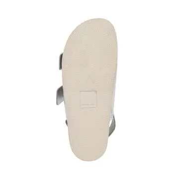 Dolce Vita Women's Starla Sandal, Silver Distressed Leather, 9