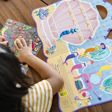 Melissa & Doug Puffy Sticker Pads Set for Kids - 216 Stickers