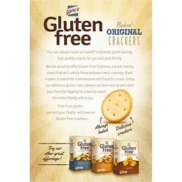 Lance Gluten Free Crackers, Crispy and Delicious Treats