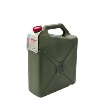 Reliance Products Desert Patrol 6 Gallon Rigid Water Container, Green , 14.8 Inch x 6.3 Inch x 19.0 Inch