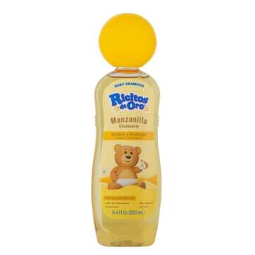 Ricitos de Oro Chamomile Manzanilla, Baby Shampoo, Hypoallergenic, 3 Pack, 8.4 FL Oz Bottles