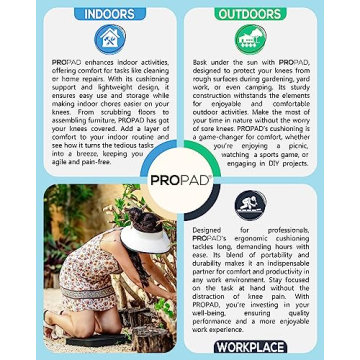 Extra Large Thick Kneeling Pad for Gardening and More