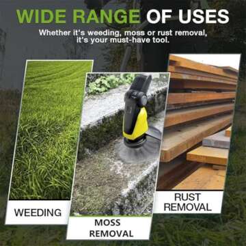 UOYOTT 6-Inch Steel Weed Eater Trimmer Head for Lawns