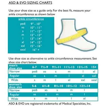Med Spec ASO Ankle Brace Speed Lacer for Peak Support