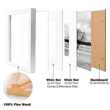 Egofine 8x10 Picture Frames Set - Display Your Memories