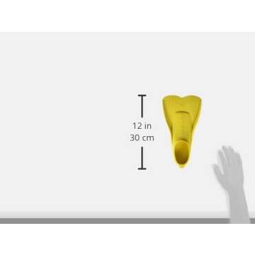 Cressi Mini Light Swimming Fins for Toddlers - 29/31