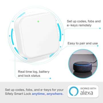 Sifely Smart Lock Wi-Fi Gateway (Model Name: G2)
