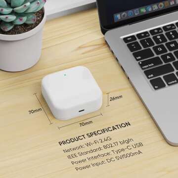 Sifely Smart Lock Wi-Fi Gateway (Model Name: G2)