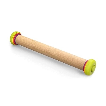 Joseph Joseph PrecisionPin Adjustable Rolling Pin - Perfect Dough Thickness for Baking