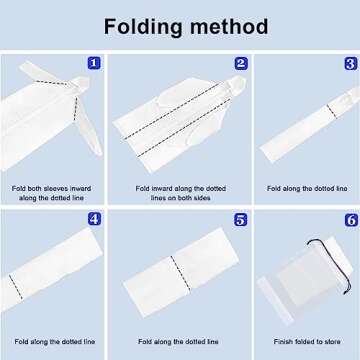 AIDEGER EVA Rain Ponchos for Kids, 2 Pack Reusable Raincoats with Hoods and Sleeves Lightweight Rain Jacket