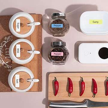 Phomemo D30 Label Tape - Vibrant Self-Adhesive Thermal Paper