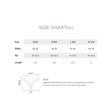 DEANGELMON Seamless Thongs for Women No Show Thong Underwear