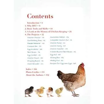 Chicken DIY: 20 Fun-to-Make Projects for Happy and Healthy Chickens (CompanionHouse Books) Coops, Ramps, Roosts, Nest Boxes, Feeders, Waterers, and More, with Materials Lists; plus Bonus Egg Recipes