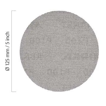 Mirka Abranet Net Disc – 5 Inch P120 Sanding Discs for Professionals and DIY