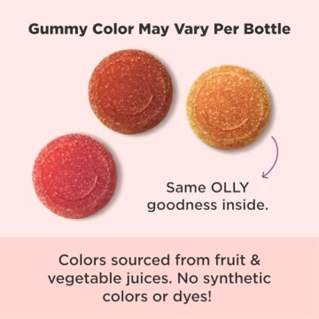 OLLY Prenatal Gummy Multivitamin, Delicious Support for Moms