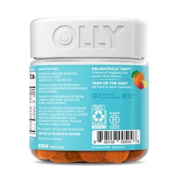OLLY Prenatal Gummy Multivitamin, Delicious Support for Moms
