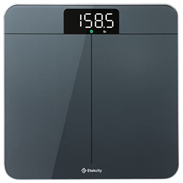 Etekcity Scale for Body Weight, Digital Bathroom Scales, Accurate to 0.05lb with Bright LED Display