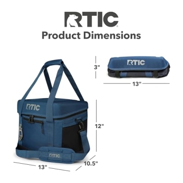 RTIC Insulated 28 Can Everyday Cooler for Camping