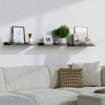 WOPITUES Floating Shelves Set for Home Decor