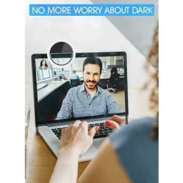 NAMTHEUN Rechargeable Selfie Ring Light for Streamers