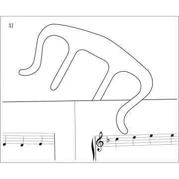 Music Book Clip - Essential Page Holder for Sheet Music