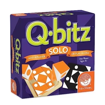 Mindware Q-bitz Solo Puzzle Game for All Ages
