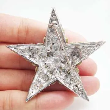 TTjewelry Wedding Starfish Crystal Brooch for Special Occasions