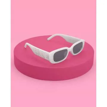 xo, Fetti Bride Sunglasses - White + Silver Marble | Bachelorette Party Sunnies, Engagement Decorations, Bridal Shower Accessory, Bach Supplies, Bridesmaid Favors, Bride To Be Gift