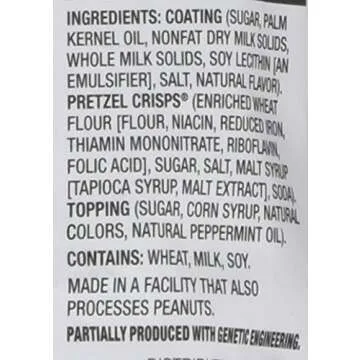 Snack Factory Pretzel Crisps with White Chocolate & Peppermint