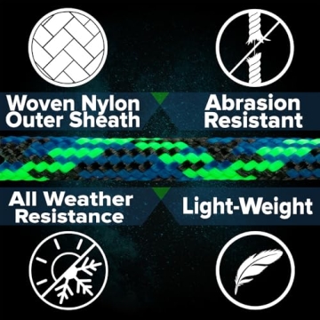 High-Strength Paracord for Outdoor and Crafting Use