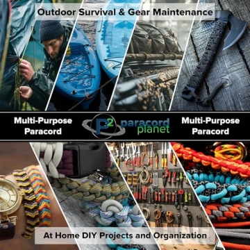 High-Strength Paracord for Outdoor and Crafting Use