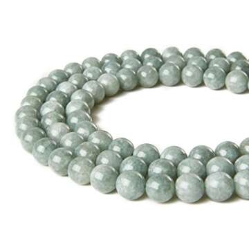 Burmese Jade Beads 100pcs for Stunning Jewelry Making